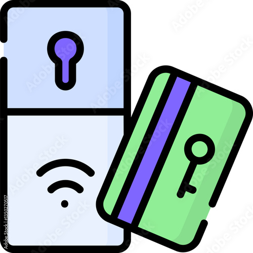 Unlock convenience with keyless entry. Use your key card or smartphone to access secured areas. Perfect for hotels, offices, and homes.