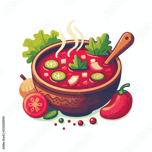 soup, food, borscht, bowl, ukrainian, dish, lunch, dinner, vegetable, beet, cream, cuisine, borsch, beetroot, red, meat, traditional, healthy, meal, homemade, hot, gourmet, plate, garlic, tasty, cooki