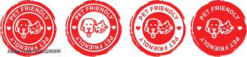 Pet friendly labels and stamps for pets friendly things