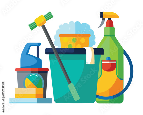Cleaning Supplies. Essential Tools for a Spotless Home