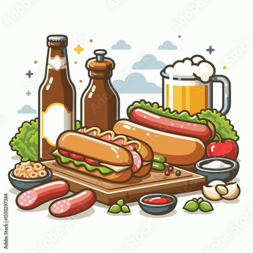 bratwurst, food, delicious, sausage, meat, grilled, meal, lunch, cooked, traditional, barbecue, beef, pork, grill, dinner, german, cooking, eat, bbq, hot, grilling, cuisine, wurst, roasted, bavarian, 