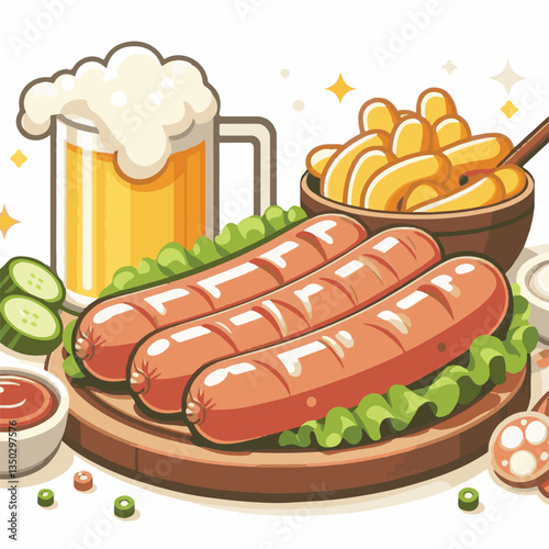 bratwurst, food, delicious, sausage, meat, grilled, meal, lunch, cooked, traditional, barbecue, beef, pork, grill, dinner, german, cooking, eat, bbq, hot, grilling, cuisine, wurst, roasted, bavarian, 
