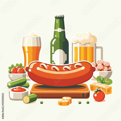 bratwurst, food, delicious, sausage, meat, grilled, meal, lunch, cooked, traditional, barbecue, beef, pork, grill, dinner, german, cooking, eat, bbq, hot, grilling, cuisine, wurst, roasted, bavarian, 