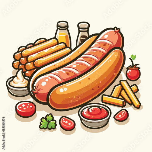 bratwurst, food, delicious, sausage, meat, grilled, meal, lunch, cooked, traditional, barbecue, beef, pork, grill, dinner, german, cooking, eat, bbq, hot, grilling, cuisine, wurst, roasted, bavarian, 