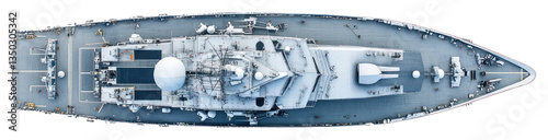 PNG Big modern warship military vessel navy.