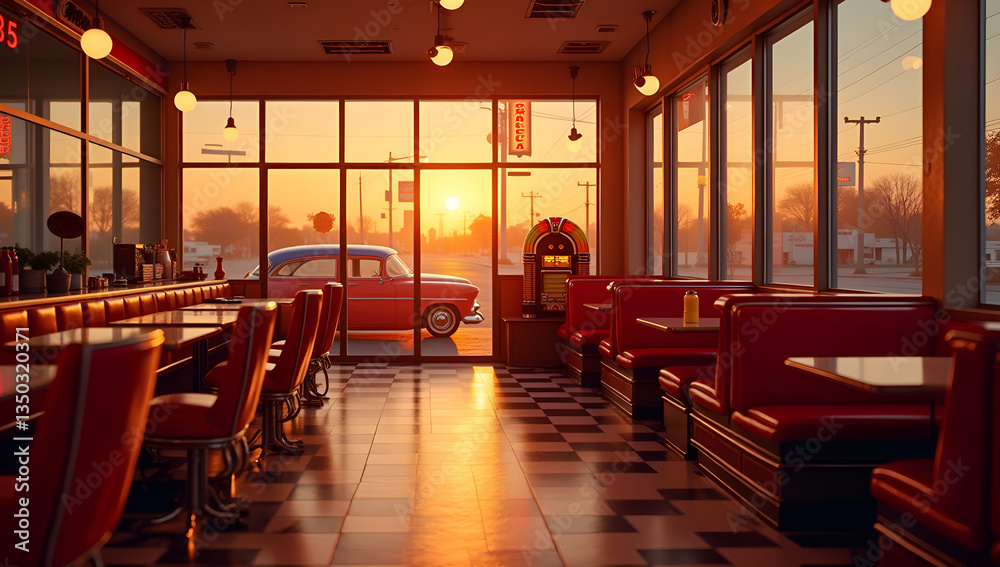 Reflections of the Past: Modern Vibes in a Vintage Scene