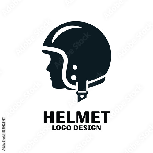 Helmet Vector Logo Design