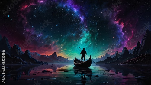 sun rise over the lake