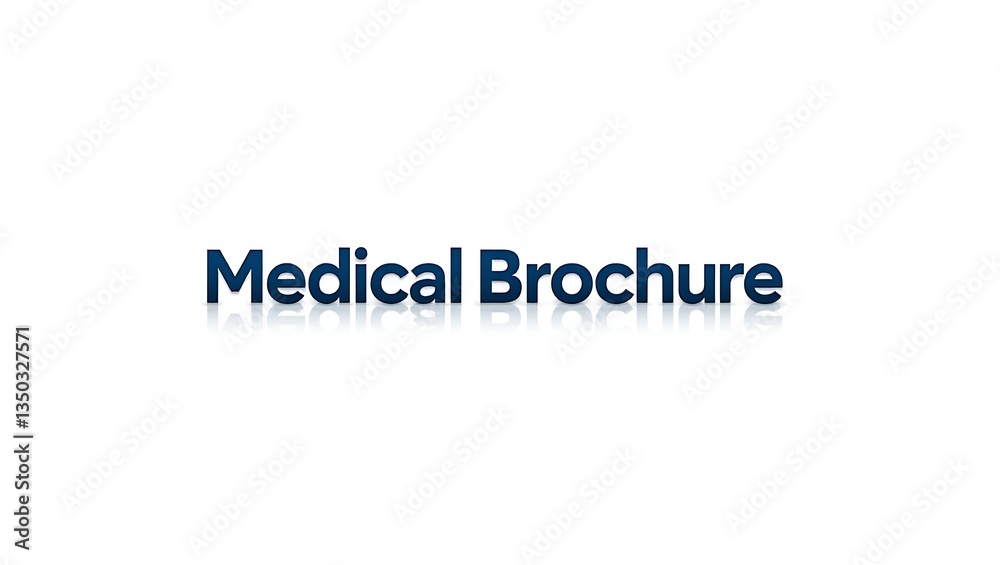 Clear and informative medical brochure design for healthcare professionals and patients Clear and informative medical brochure design for healthcare professionals and patients