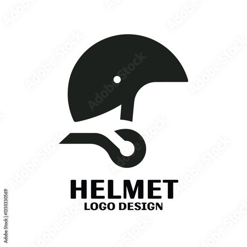 Helmet Vector Logo Design