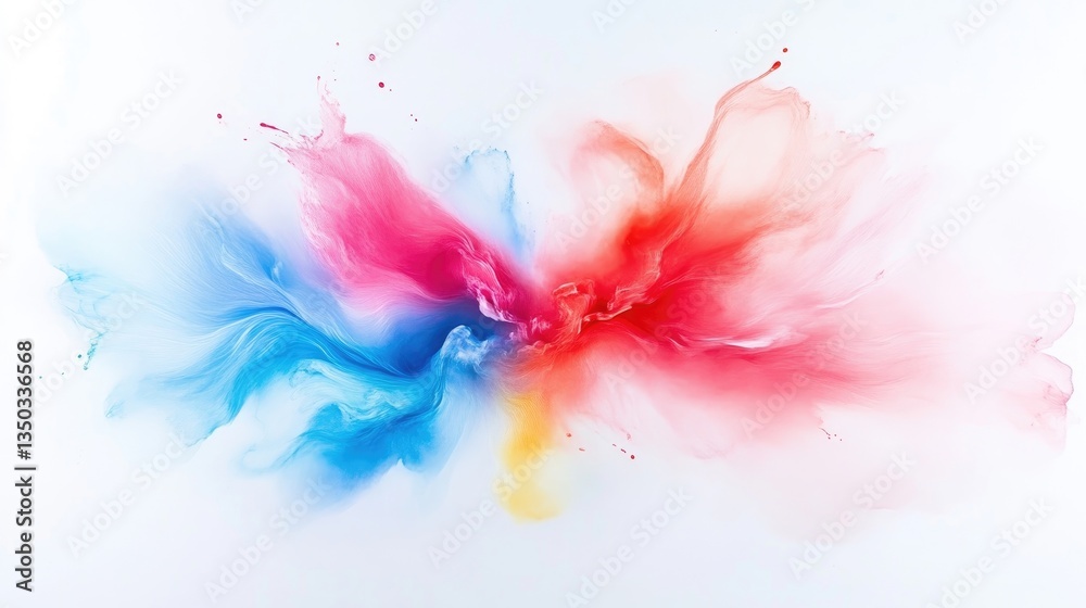 Fototapeta premium Abstract Fluid Colors