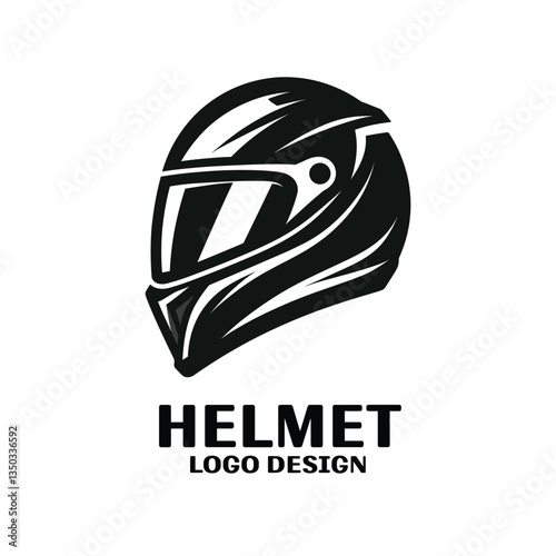 Helmet Vector Logo Design