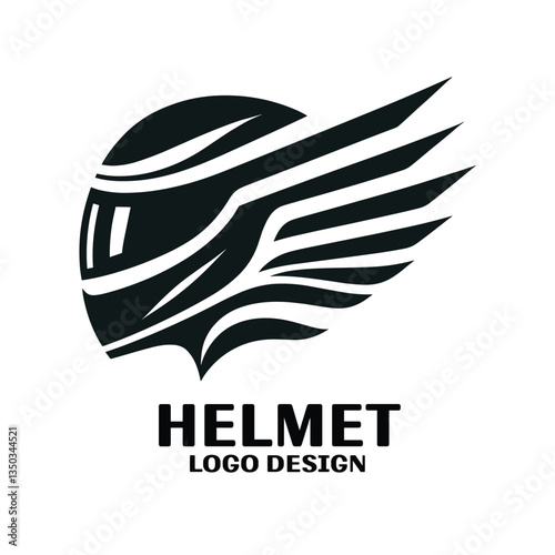Helmet Vector Logo Design