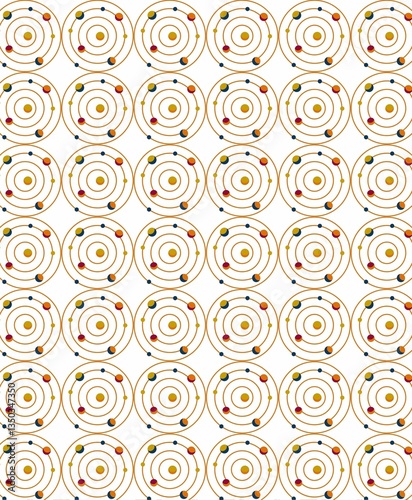 seamless pattern with circles