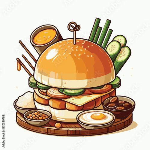 food, meat, lunch, cuisine, asian, delicious, sauce, traditional, meal, vietnamese, fresh, noodle, pork, vietnam, soup, vegetable, hanoi, dish, vermicelli, grilled, bun cha, chopsticks, bun, bowl, bac