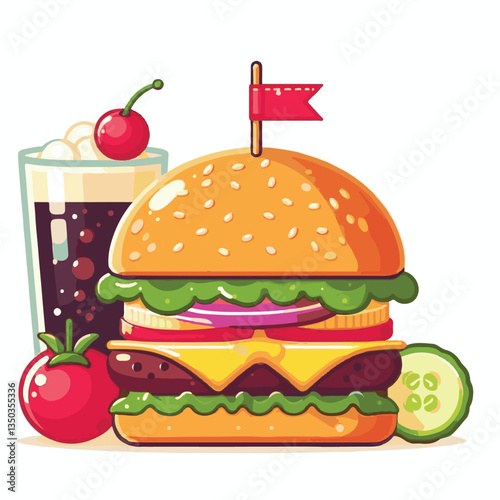 meal, meat, burger, food, fast food, hamburger, beef, delicious, cheese, tasty, snack, cheeseburger, fast, dinner, lunch, bun, restaurant, background, fastfood, american, sandwich, bread, white, lettu