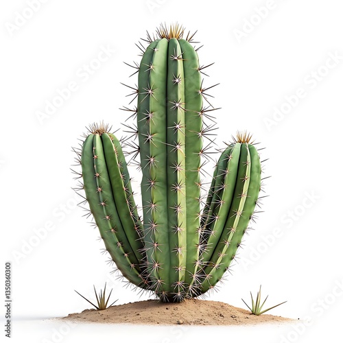 mandacaru isolated on white