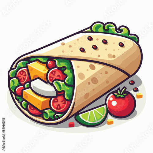 food, delicious, burrito, meal, meat, fast, dinner, restaurant, lunch, snack, background, salad, mexican, vegetable, menu, chicken, isolated, beef, grilled, hot, taco, wrap, bread, banner, cuisine, to