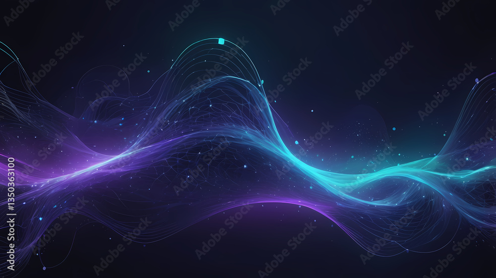 AI Interface Gradient - Deep Indigo, Ultraviolet Purple, and Glowing Teal for Futuristic Designs AI Interface Gradient - Deep Indigo, Ultraviolet Purple, and Glowing Teal for Futuristic Designs