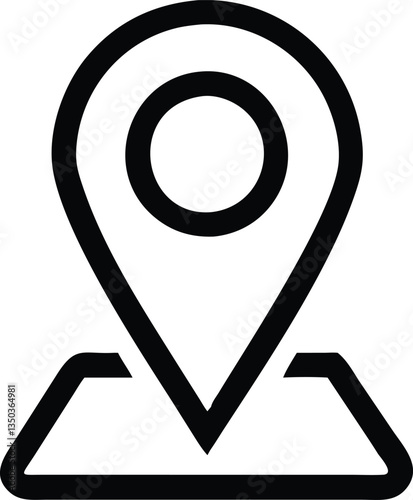 Free Download Black Map Marker and Location Icons for GPS Apps - GFXLoad