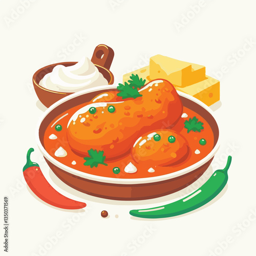 food, chicken, dish, curry, indian, cuisine, butter chicken, dinner, spicy, delicious, traditional, restaurant, meat, meal, rice, asian, lunch, masala, tikka, bowl, background, recipe, healthy, pakist