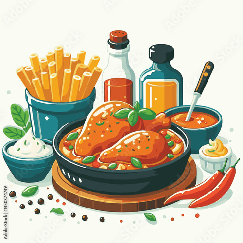 food, chicken, dish, curry, indian, cuisine, butter chicken, dinner, spicy, delicious, traditional, restaurant, meat, meal, rice, asian, lunch, masala, tikka, bowl, background, recipe, healthy, pakist