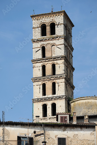 bell tower of church Santa Maria dell'Assunta