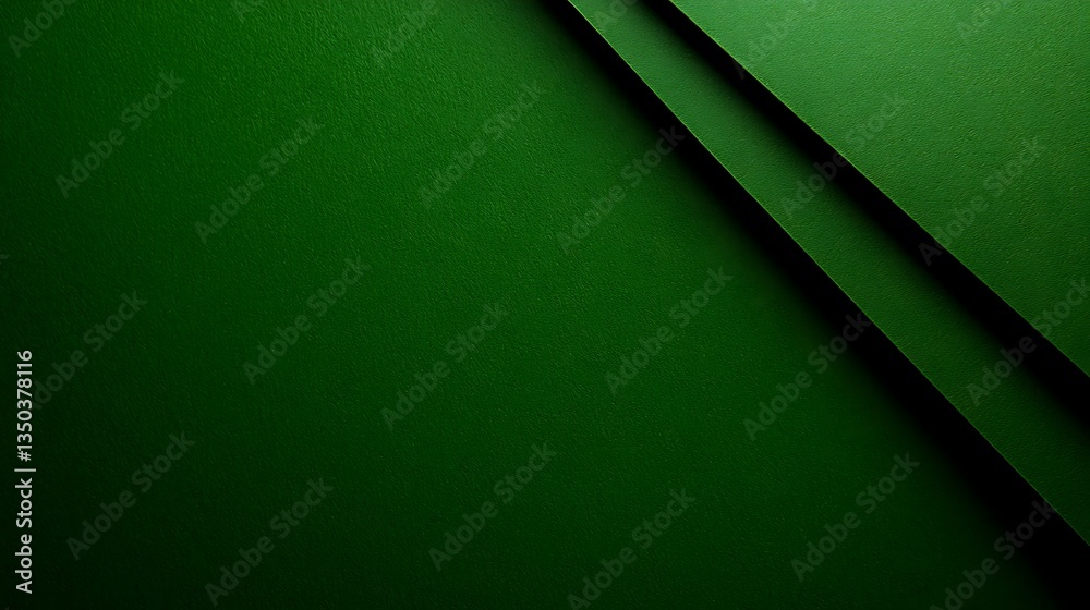 Abstract green textured background with diagonal lines and shadows. Abstract green textured background with diagonal lines and shadows.