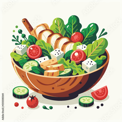 fresh, food, lunch, healthy, lettuce, meal, cheese, salad, gourmet, delicious, dinner, green, vegetable, bread, caesar, parmesan, dish, bowl, chicken, sauce, plate, grilled, cuisine, diet, crouton, ap
