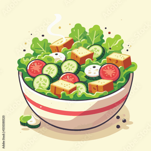 fresh, food, lunch, healthy, lettuce, meal, cheese, salad, gourmet, delicious, dinner, green, vegetable, bread, caesar, parmesan, dish, bowl, chicken, sauce, plate, grilled, cuisine, diet, crouton, ap