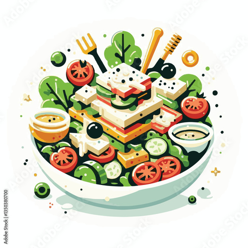 fresh, food, lunch, healthy, lettuce, meal, cheese, salad, gourmet, delicious, dinner, green, vegetable, bread, caesar, parmesan, dish, bowl, chicken, sauce, plate, grilled, cuisine, diet, crouton, ap