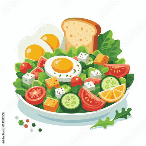fresh, food, lunch, healthy, lettuce, meal, cheese, salad, gourmet, delicious, dinner, green, vegetable, bread, caesar, parmesan, dish, bowl, chicken, sauce, plate, grilled, cuisine, diet, crouton, ap