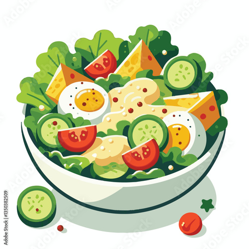 fresh, food, lunch, healthy, lettuce, meal, cheese, salad, gourmet, delicious, dinner, green, vegetable, bread, caesar, parmesan, dish, bowl, chicken, sauce, plate, grilled, cuisine, diet, crouton, ap