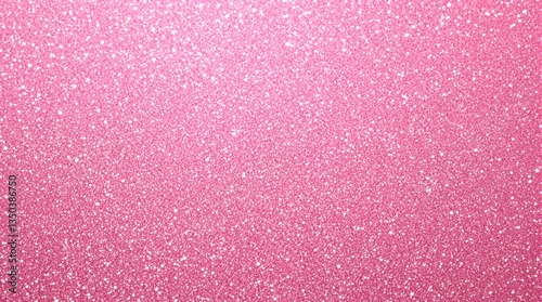 Pink glitter textured background, creating a sparkling and vibrant design for festive wallpapers, glamorous backdrops, and shiny graphic elements