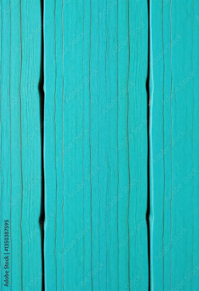 Obraz premium Subtle teal and turquoise wood grain, aged texture, design, teal