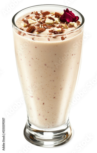 PNG A glass of indian drink lassi beverage traditional refreshing. 
