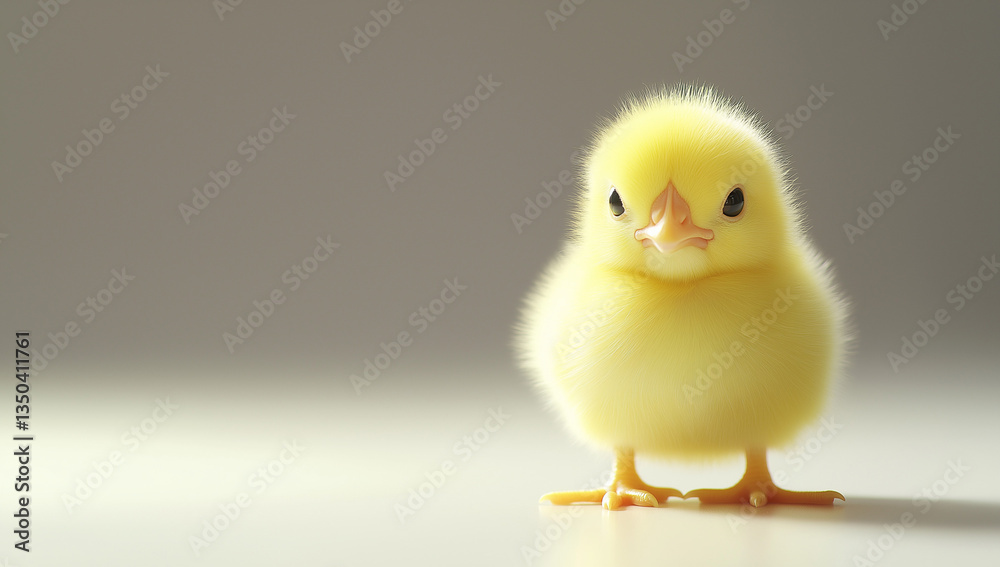 Cute yellow baby chick isolated on a white background, detailed photograph, natural lighting, professional color grading, soft shadows, low contrast, clean and sharp focus. Cute yellow baby chick isolated on a white background, detailed photograph, natural lighting, professional color grading, soft shadows, low contrast, clean and sharp focus.