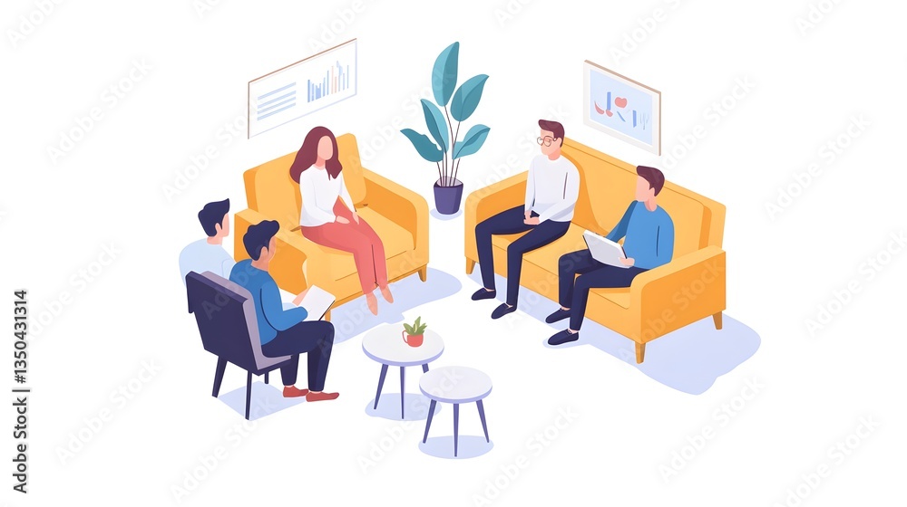 Professional Psychotherapy Session with Psychologist and Counselor for Mental Health Support Professional Psychotherapy Session with Psychologist and Counselor for Mental Health Support