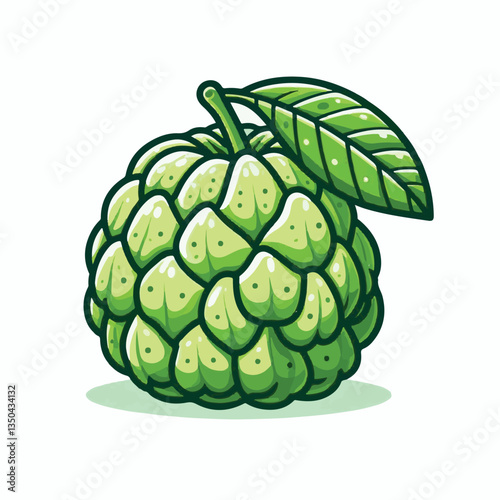 cherimoya, green, fruit, fresh, food, ripe, exotic, sweet, tropical, organic, custard, background, healthy, raw, annona, white, custard apple, delicious, tasty, isolated, dessert, seed, half, chirimoy