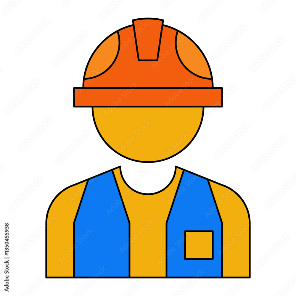 Worker Flat icon Worker Flat icon