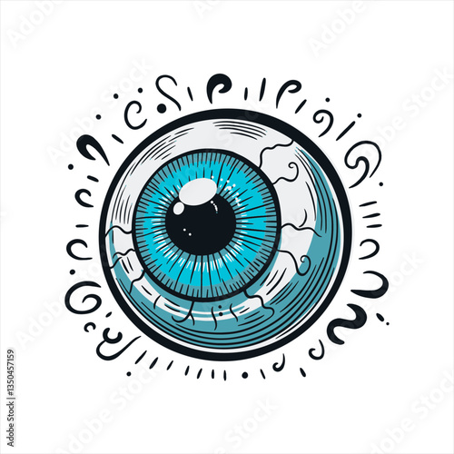 eye of the blue