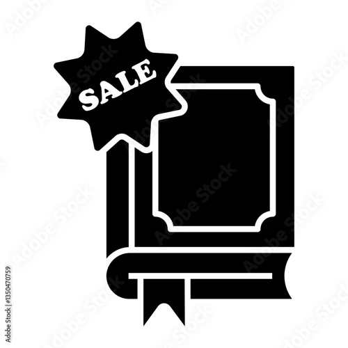 sale Solid icon