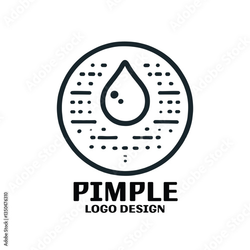 Pimple Vector Logo Design