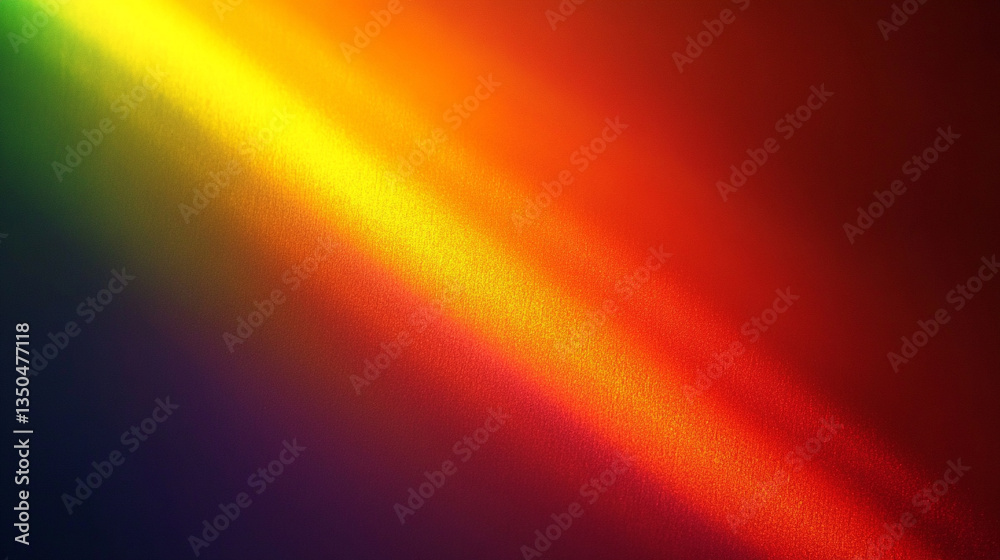 Fototapeta premium A mesmerizing natural spectacle of a rainbow in the sky, formed by the interaction of raindrops, sunlight, and atmospheric conditions, symbolizing beauty, hope, and nature's wonders