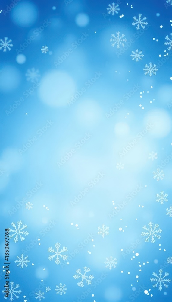 Subtle snowflake pattern on frosted blue background, design, texture, light blue Subtle snowflake pattern on frosted blue background, design, texture, light blue