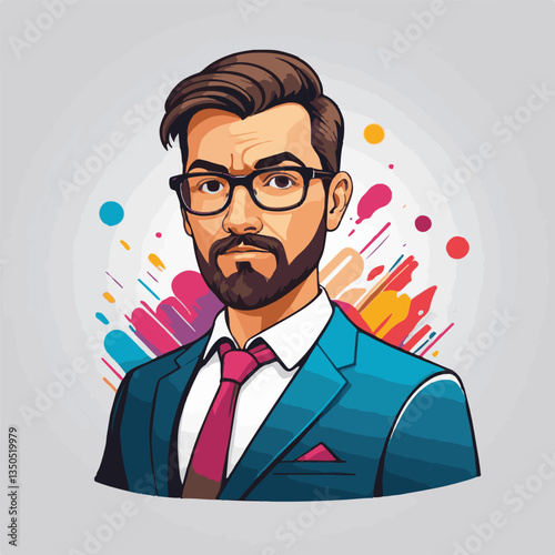 employee appreciation day, investment solution, copy space, confident man, lawyer office, finance management, boss, 40 40s, arms crossed, team, middle age, work, company formal, elder aged, latin hisp