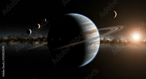kepler missions solar system art scale