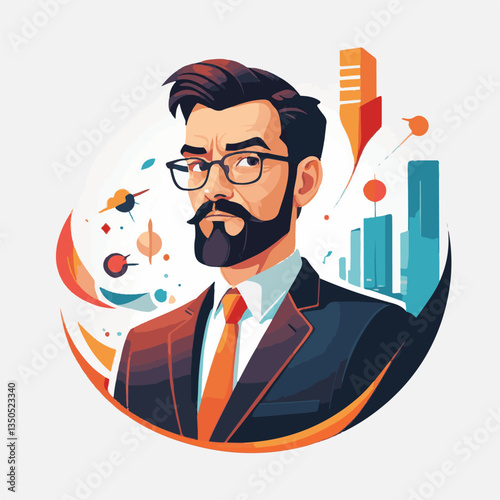 employee appreciation day, investment solution, copy space, confident man, lawyer office, finance management, boss, 40 40s, arms crossed, team, middle age, work, company formal, elder aged, latin hisp