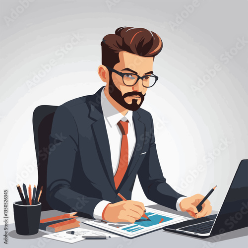 employee appreciation day, investment solution, copy space, confident man, lawyer office, finance management, boss, 40 40s, arms crossed, team, middle age, work, company formal, elder aged, latin hisp