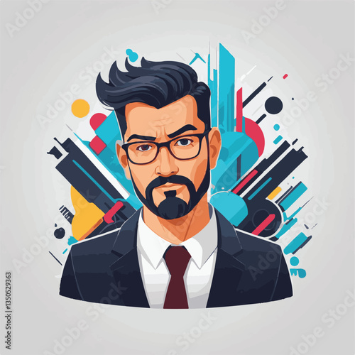 employee appreciation day, investment solution, copy space, confident man, lawyer office, finance management, boss, 40 40s, arms crossed, team, middle age, work, company formal, elder aged, latin hisp